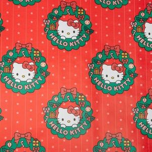 Hello Kitty Christmas Holiday Gift Wrapping Paper❤️